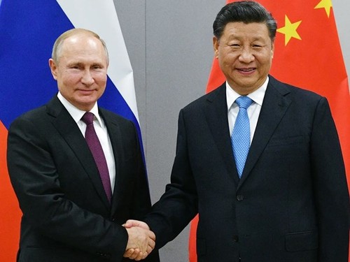 ผู้นำรัสเซียและจีนวางแผนทำการเจรจา - ảnh 1
