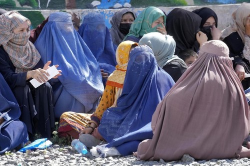 สหประชาชาติเรียกร้องให้กลุ่มตาลีบันเพิ่มข้อยกเว้นการห้ามพนักงานหญิงทำงานในอัฟกานิสถาน - ảnh 1