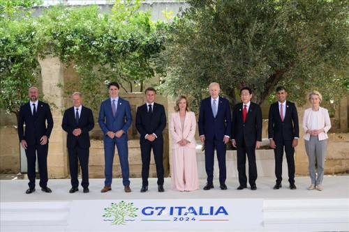 การประชุมสุดยอดกลุ่ม G7 ให้ความสนใจเป็นอันดับต้นๆ ต่อแอฟริกาและปฏิบัติการที่เร่งด่วน - ảnh 2