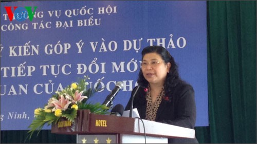Project on continued reform of National Assembly agencies discussed - ảnh 1