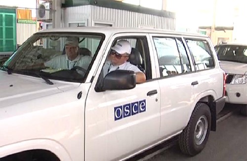 OSCE confirms Ukraine’s shell on Russian border checkpoints - ảnh 1