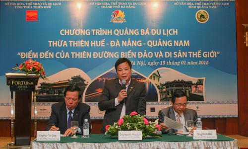 Central provinces announce new joint tourism campaign in 2015 - ảnh 2