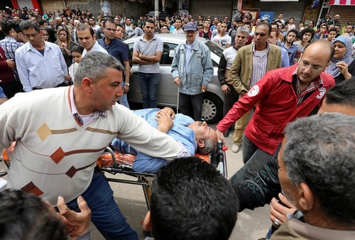 World denounces terrorist attacks in Egypt - ảnh 1