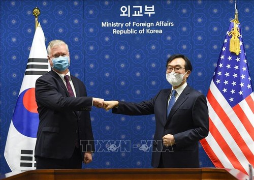 US reiterates commitment to dialogue with North Korea - ảnh 1