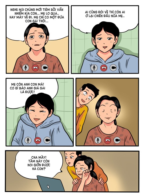 Thang Fly Comics tells semi-realistic stories of love and compassion amid COVID  - ảnh 6