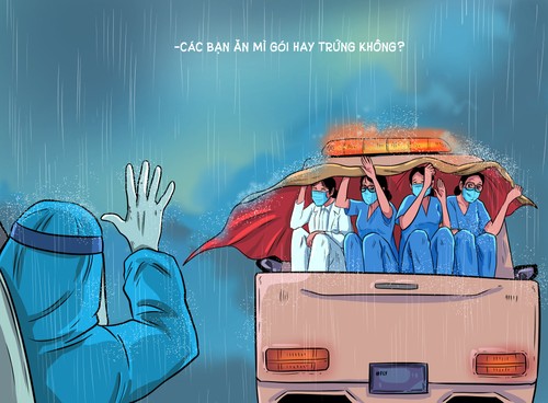 Thang Fly Comics tells semi-realistic stories of love and compassion amid COVID  - ảnh 5
