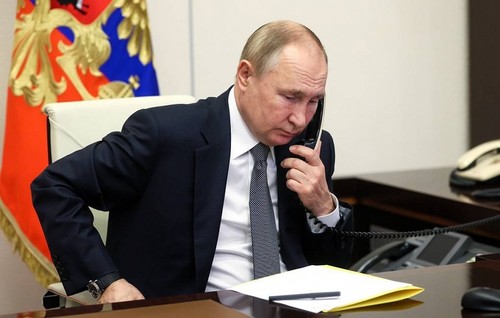 Russian President talks by phone with EU leaders about Ukraine, gas payment in rubles - ảnh 1