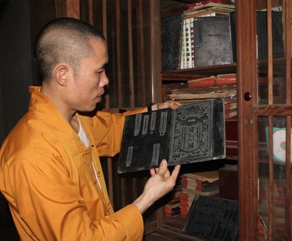 Holzdrucke der Vinh Nghiem Pagode als Weltdokumentenerbe anerkannt - ảnh 1