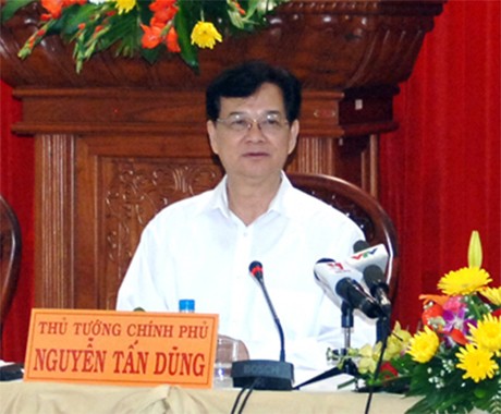 Premierminister Nguyen Tan Dung besucht die Provinz Tien Giang - ảnh 1