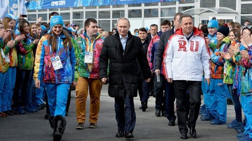 Treffen der hochrangigen Politiker am Rande der Olympischen Winterspiele in Sotschi - ảnh 1
