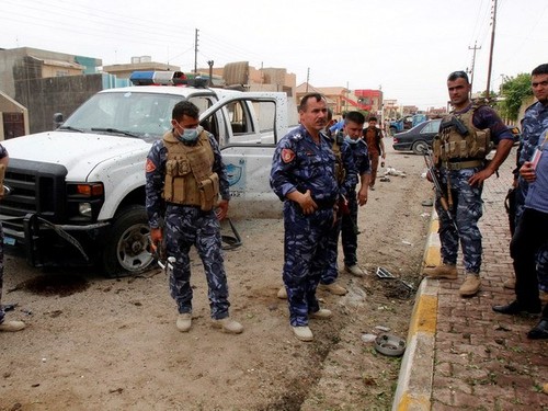 Blutige Gewalt vor der Parlamentswahl im Irak - ảnh 1