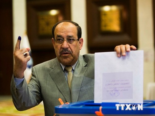 Ergebnis der Parlamentswahlen im Irak: Bündnis von Ministerpräsident Maliki liegt nach vorn - ảnh 1