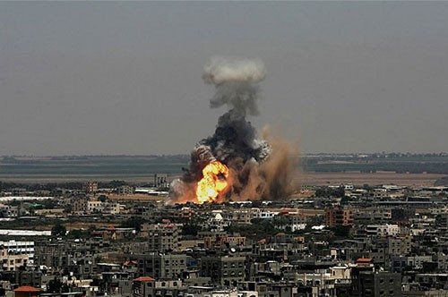 Israels Ministerpräsident kündigt die verstärkten Angriffe auf Gaza an - ảnh 1