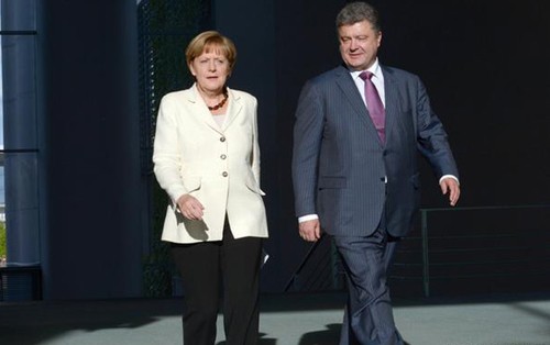Deutschland und Ukraine einigen auf die Fortsetzung der Arbeit der Kontaktgruppe über Ukraine - ảnh 1