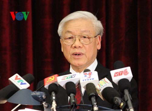 KPV-Generalsekretär Nguyen Phu Trong lobt die Beiträge der Bewohner in Vinh Linh zum Parteiaufbau - ảnh 1