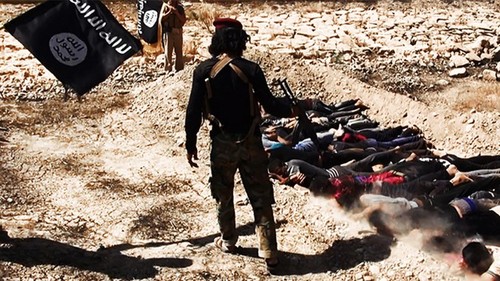 IS-Milizen ermorden dutzende Mitarbeiter der irakischen Sicherheitskräfte - ảnh 1