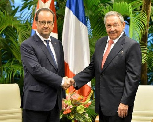 Frankreichs Präsident bricht das Eis zwischen dem Westen und Kuba - ảnh 1