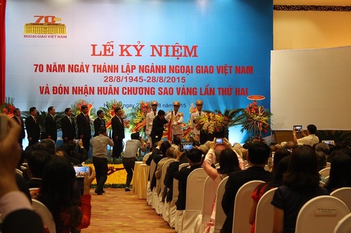 Feier zum 70. Gründungstag der vietnamesischen Diplomatie - ảnh 1