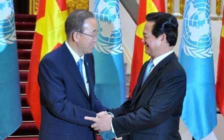 Premierminister Nguyen Tan Dung: Vietnam engagiert sich aktiv für UN-Tätigkeiten - ảnh 1