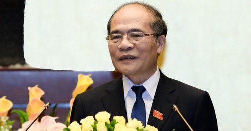 Parlamentspräsident Nguyen Sinh Hung trifft Parteisekretär der chinesischen Provinz Hunan - ảnh 1