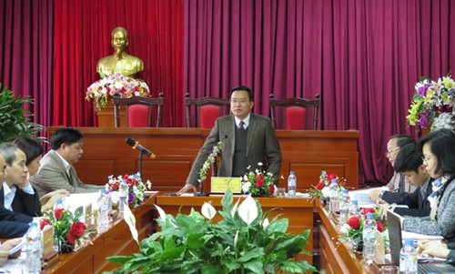 Überprüfung der Vorbereitung auf Parlamentswahlen in Vinh Phuc und Thai Binh - ảnh 1