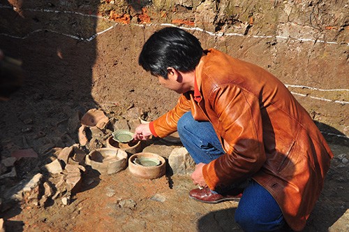 Historische Werte der Keramik Chu Dau durch archäologische Gegenstände - ảnh 1