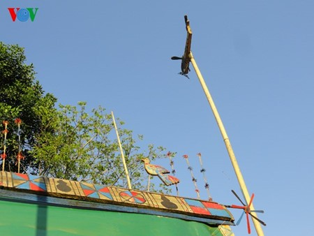 Flugzeug-Motiv der Beinhäuser im Hochland Tay Nguyen - ảnh 3