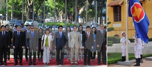 Vietnamesischer Botschafter führt Flaggenzeremonie in Pakistan - ảnh 1