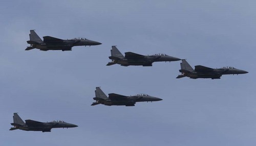 Umfangreiches Manöver der Luftwaffen Südkoreas und der USA - ảnh 1
