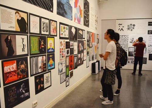 Goethe Institut Hanoi: Ausstellung über Grafikdesign und Typografie - ảnh 1