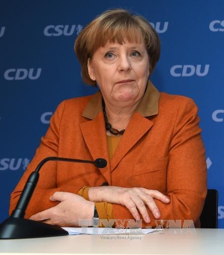 Bundestagswahl in Deutschland: CDU und CSU küren Merkel zur Kanzlerkandidatin - ảnh 1