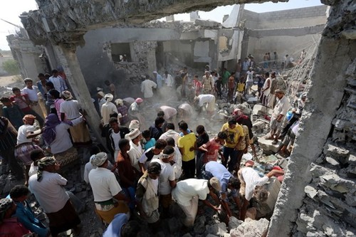 Arabische Militärkoalition rief UNO zur Überwachung des Hafens Jemens auf - ảnh 1