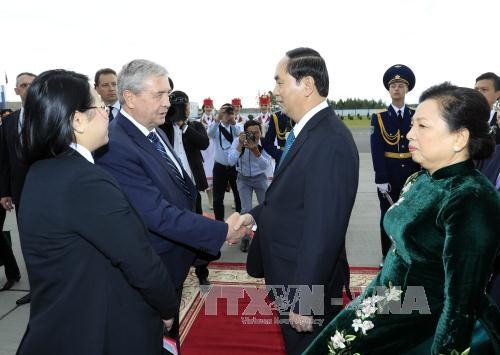 Staatspräsident: Beziehungen zwischen Vietnam und Weißrussland haben mehrere Entwicklungspotentiale  - ảnh 1