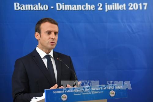 Frankreichs Präsident rief zur Wiederbelebung der EU auf - ảnh 1