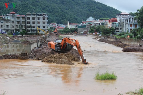 Premierminister ordnet Arbeit zur Beseitigung der Folgen von Überschwemmungen an - ảnh 1