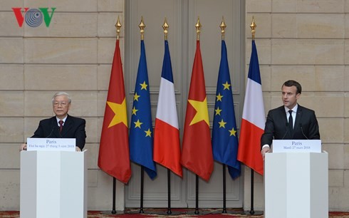 Medien in Frankreich berichten über den Besuch des KPV-Generalsekretärs Nguyen Phu Trong - ảnh 1