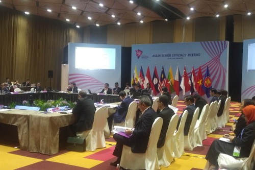 Eröffnung der Konferenz der hochrangigen Beamten der ASEAN in Singapur - ảnh 1