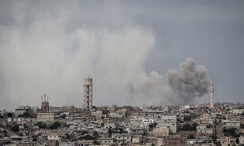 Syrische Rebellen inszenieren Chemiewaffenangriff in Idlib - ảnh 1