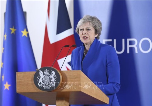 Premierministerin Theresa May warnt vor einer Katastrophe, wenn das Brexit-Abkommen nicht verabschiedet wird - ảnh 1