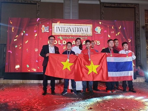 Hanoier Schüler erreichen gute Leistung beim internationalen Wettbewerb zur Suche nach Mathematik-Talenten 2019 - ảnh 1