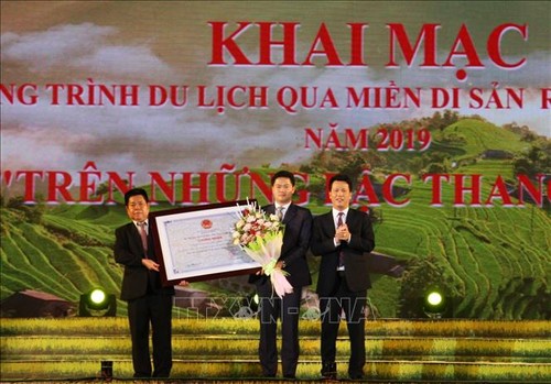 Eröffnung der Kulturwoche der Reisterrassen in Hoang Su Phi - ảnh 1