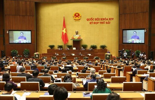 Pressemitteilung über die Eröffnung der 8. Sitzung des Parlaments der 14. Legislaturperiode - ảnh 1