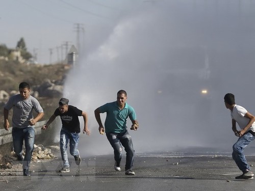 Palästinas Präsident ruft zum Stopp der Eskalation von Gewalt durch Israel in Gaza auf - ảnh 1