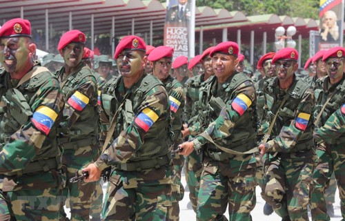 Venezuela führt Militärübung in vielen Städten landesweit durch - ảnh 1