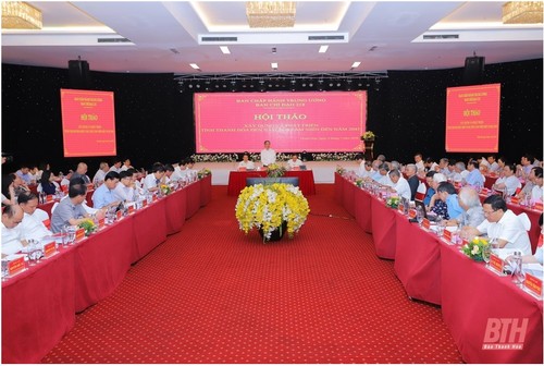 Seminar zum Aufbau und zur Entwicklung der Provinz Thanh Hoa - ảnh 1