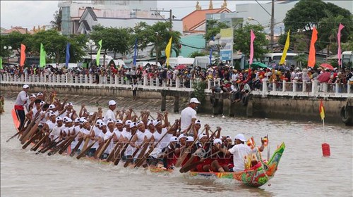 Abschluss des Ghe Ngo-Bootsrennens im Mekong-Delta - ảnh 1