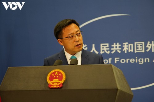 Chinesisches Außenministerium kündigt Strafe gegen elf US-Politiker an - ảnh 1