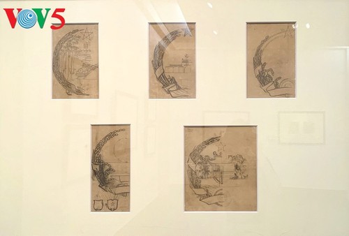 Ausstellung über die Entstehung des vietnamesischen Wappens in Hanoi - ảnh 7