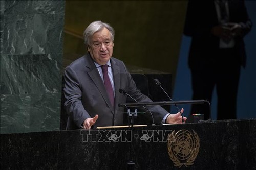 UN-Generalsekretär ruft zur Verpflichtung über die Förderung der Rechte der Frauen auf - ảnh 1