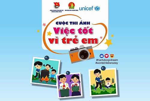 Start des Fotowetttbewerbs “Gute Taten für Kinder“ - ảnh 1
